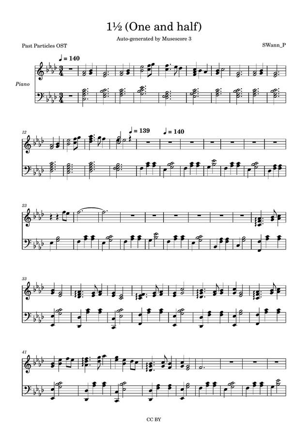 SWann_P - 1½ (One and half)