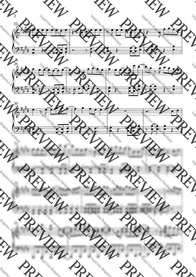 음율 - 피차일반 (1절/어려움/E/C) by 데이피아노1