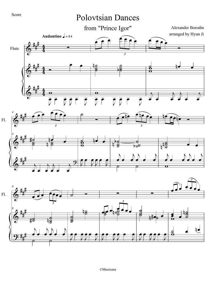 Alexander Borodin - Polovtsian Dances 1 (폴로베츠인의 무곡 1)