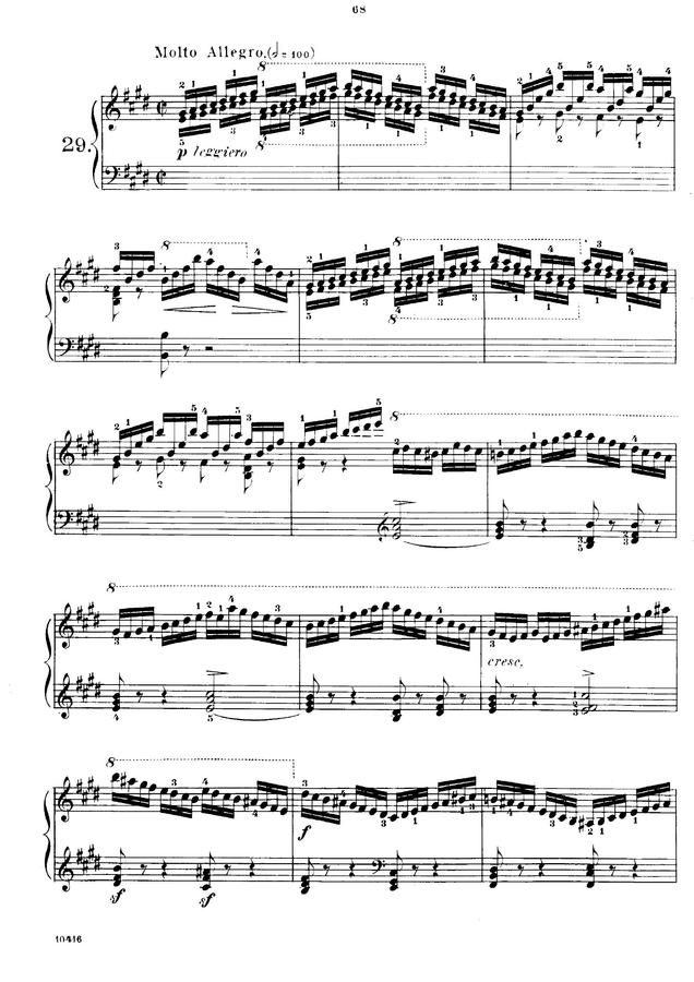 C. Czerny (체르니) - 체르니 40 (29-30)0