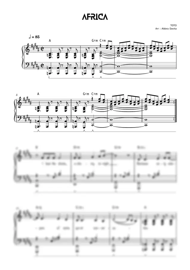 TOTO - Africa