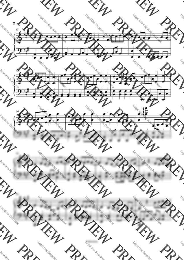 데이식스 - Welcome to the Show (중급 악보/원키) by Boknowa보노아1