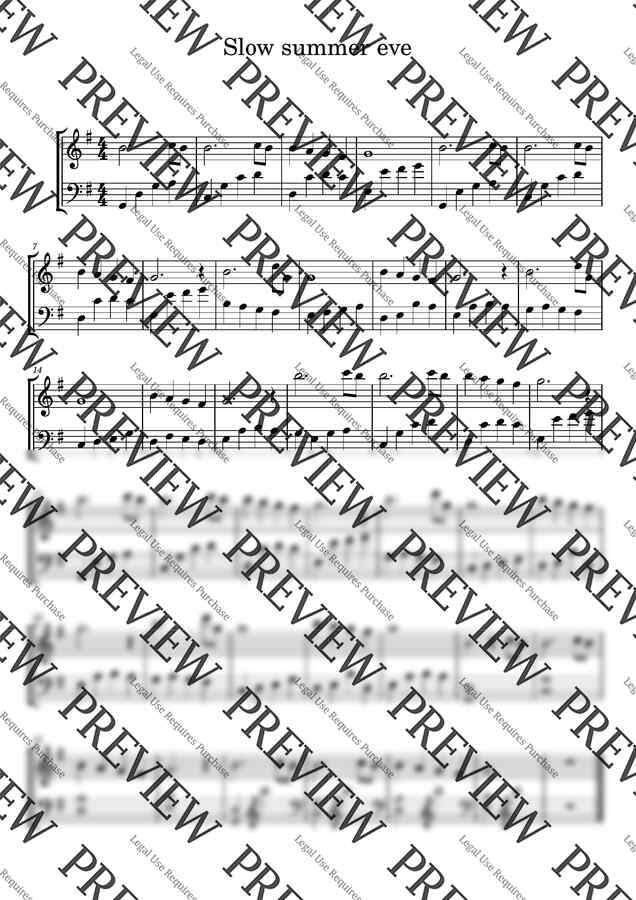 체인소맨 레제편 OST - Slow summer eve (Easy ver.) by sunnybr0