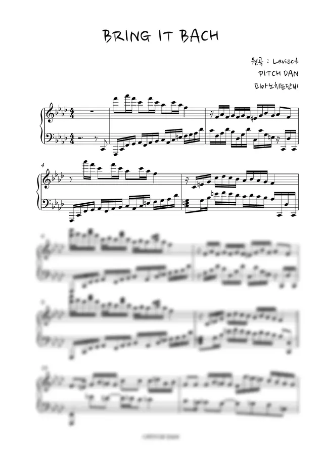 Johann Sebastian Bach (levi.Sct) - Badinerie (bring it bach)