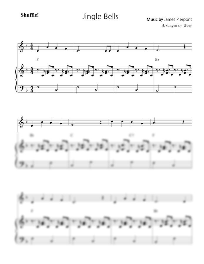 James Pierpont - Jingle Bells (easy) by Zoey0