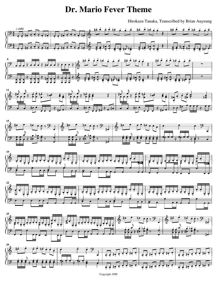 Dr.Mario Fever Piano
