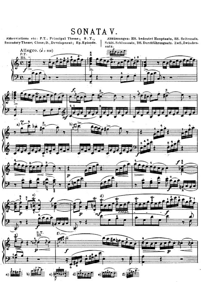 W.A.Mozart (모차르트) - Piano Sonata No.10
