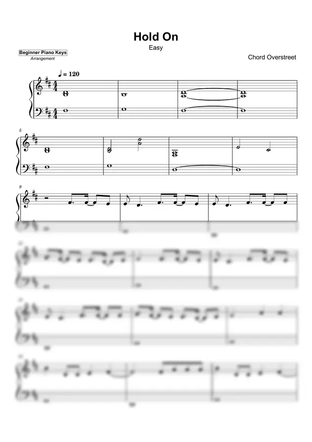 Chord Overstreet - Hold On