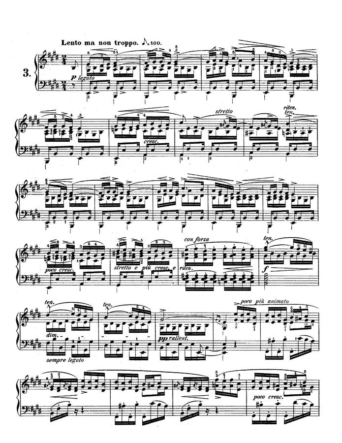 F. Chopin (쇼팽) - Etude Op.10 No.3 (이별곡)