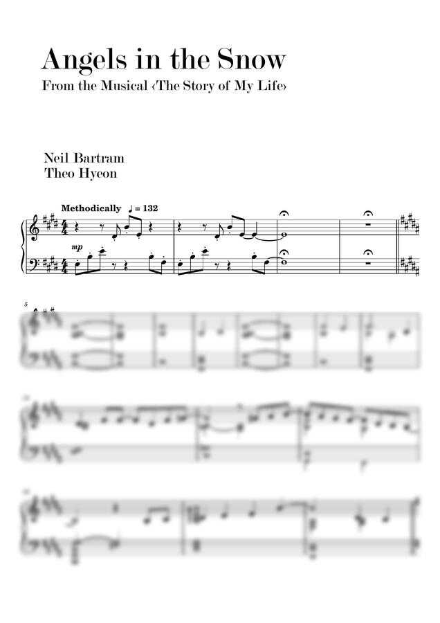 스토리 오브 마이 라이프 OST - 눈 속의 천사들 by Theo Hyeon0