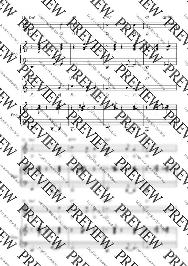 Franz Xaver Gruber - 고요한 밤 거룩한 밤 Silent Night, Holy Night 3/4 swing by 남쌤 (Studio1462)1