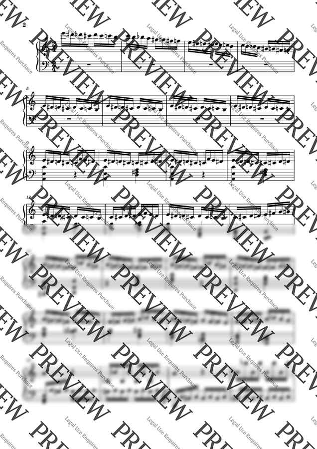 악보 > Rimsky Korsakov (림스키 코르사코프) 왕벌의 비행 (라흐마니노프 편곡) (앤틱표지 악보) by 문라이트가든