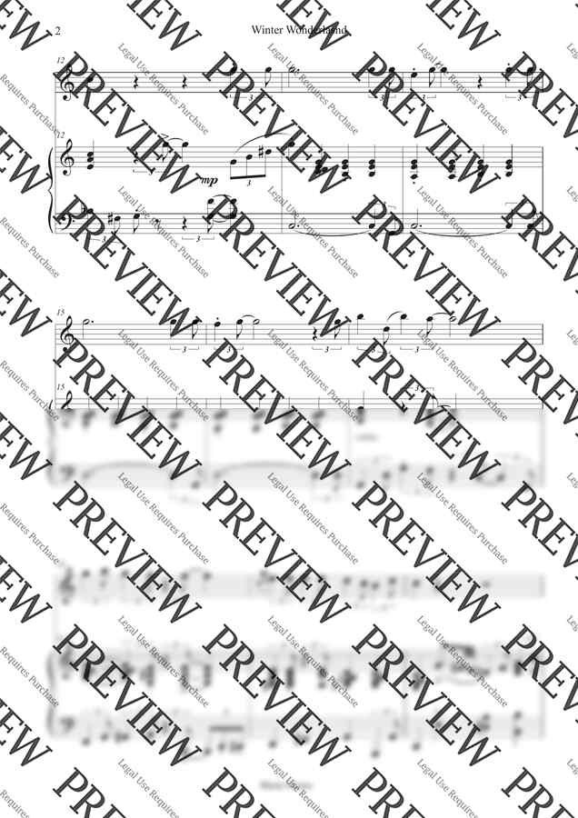 Felix Bernard - Winter Wonderland (플룻과 피아노 듀오) by Music Presso1