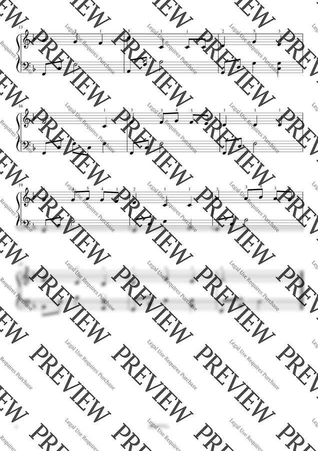 크리스마스 캐롤 - We wish you a merry christmas (체100.쉬운악보) by 이지피아노1