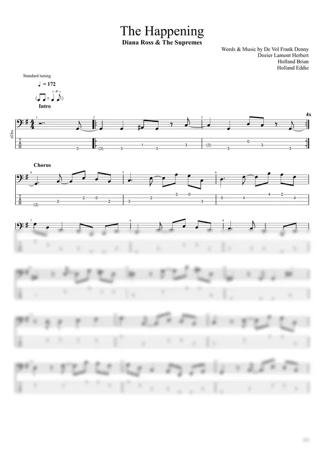 다이애나 로스 & 슈프림스 - 더 해프닝 by まっきん 1p 미리보기