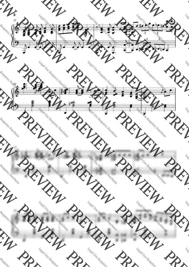 Bobby Helms - Jingle Bell Rock (고급 악보) by My Favorite Piano1