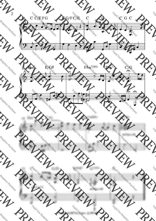 G.F.Handel - 기쁘다구주오셨네 (초급솔로C쉬운악보) by 도레미샘1