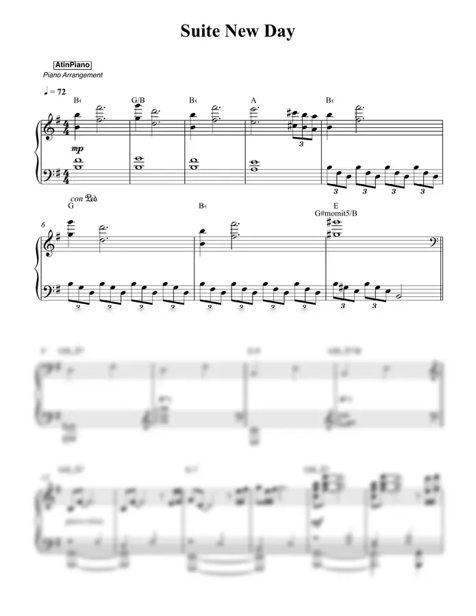 AtinPiano - Suite New Day