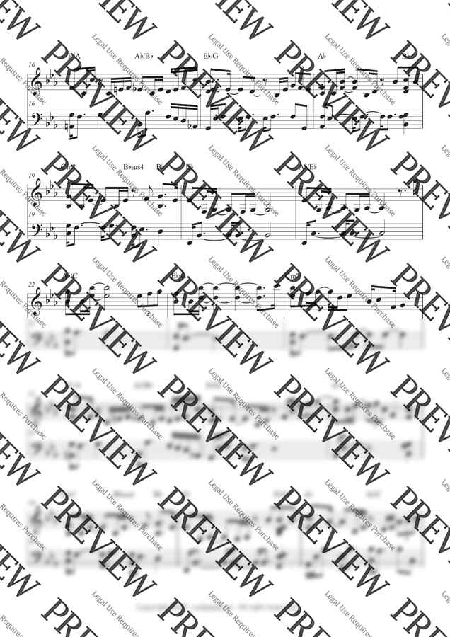 찬송가  445장 - 태산을 넘어 험곡에  가도 (재즈피아노 편곡) by 코다플레이어1