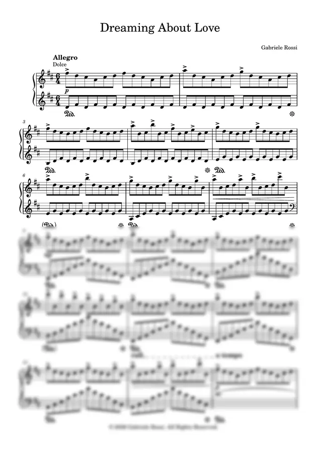 Gabriele Rossi - Dreaming About Love