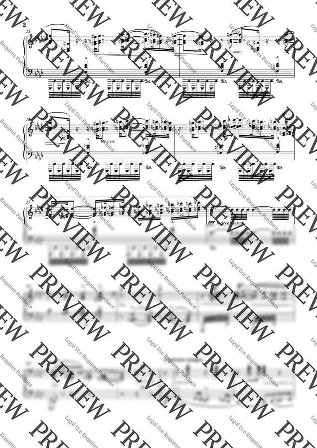 악보 > F.Liszt (리스트) Harmonies Poétiques et Religieuses No.7