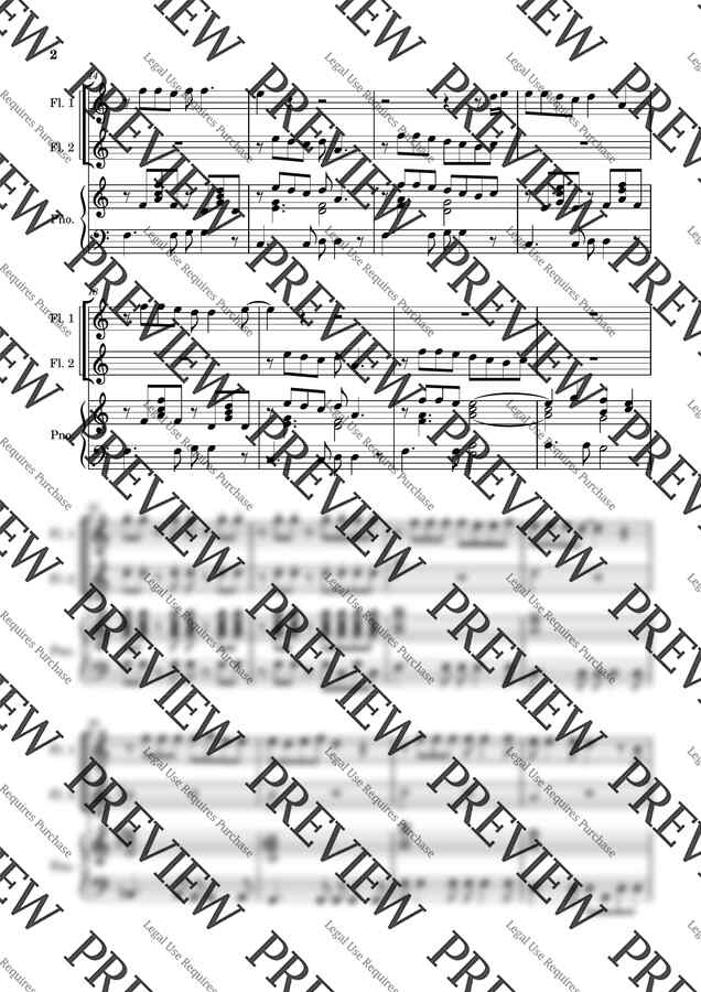 Christmas Is All Around [플루트 앙상블과 피아노] by 심플플루트뮤직1