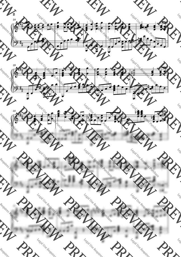 [귀멸의칼날 OST] LiSA - 불꽃 피아노 악보 by 건반윤1