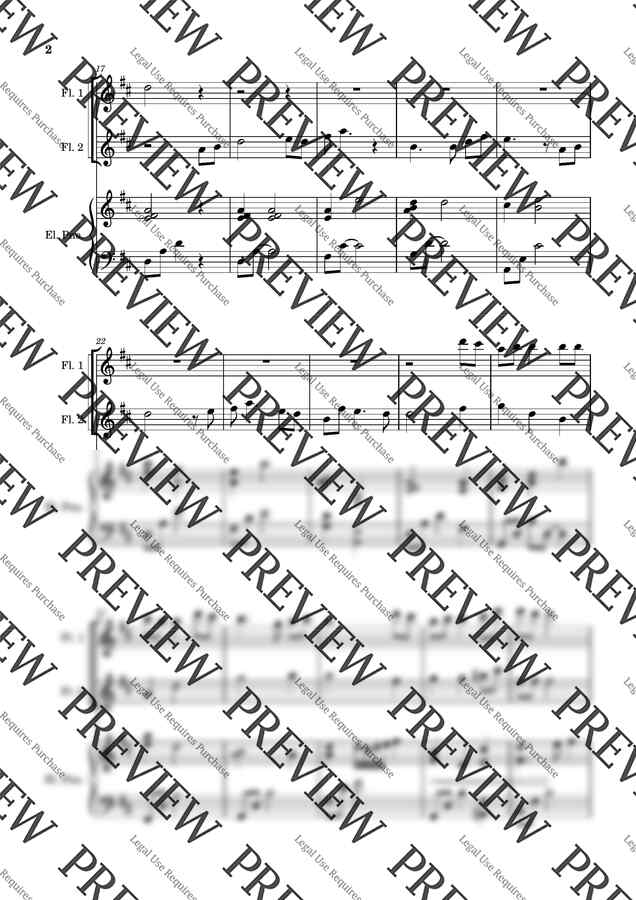 손경민 - 주의 은혜라-[플루트][피아노][특송 악보]1