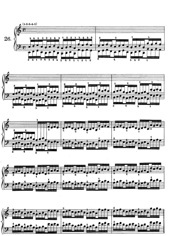 C.L. Hanon (하농) - No.26 ~ 30