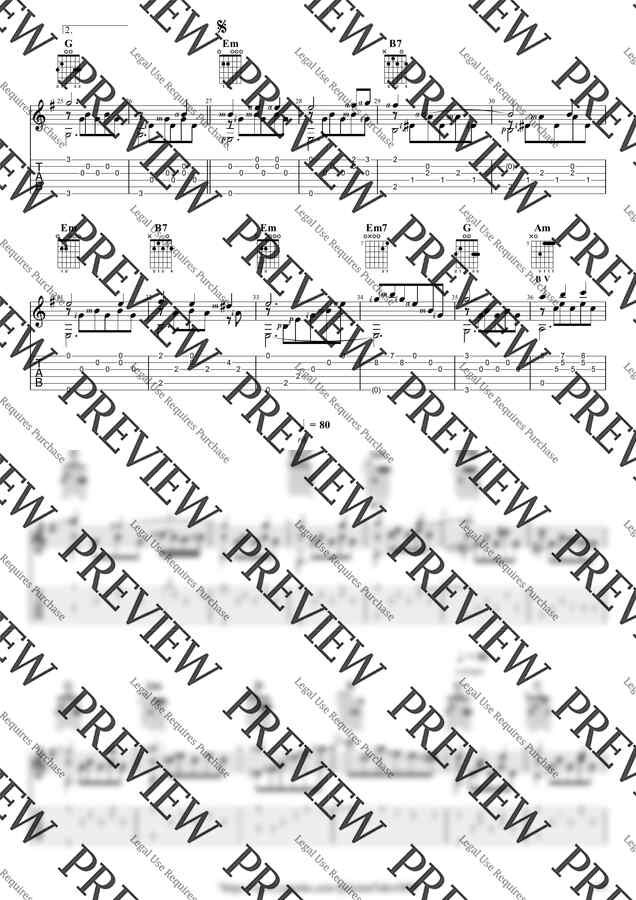 Frank Mills - [프리미엄] Poet and I (시인과 나) by GuitarTabs1