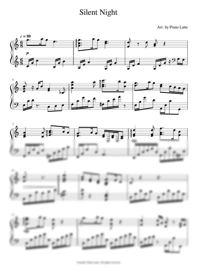 찬송가 109장 - 고요한 밤 거룩한 밤 (Silent Night, Holy Night)
