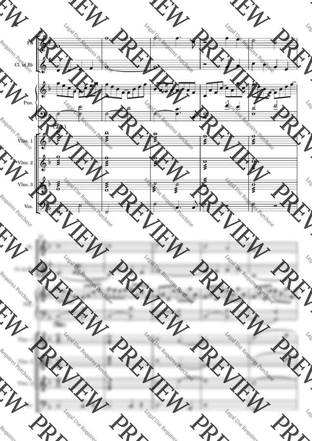 주님 주신 아름다운 세상-[플루트][클라리넷][바이올린][첼로][피아노][특송악보]1