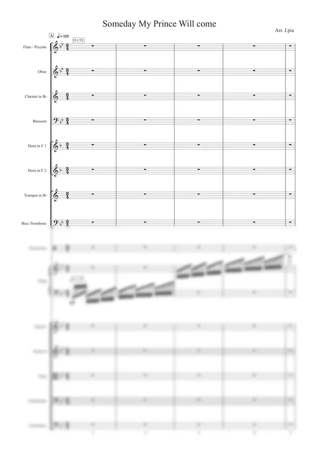 Disney - Someday My Prince Will Come(Orchestra ver.)