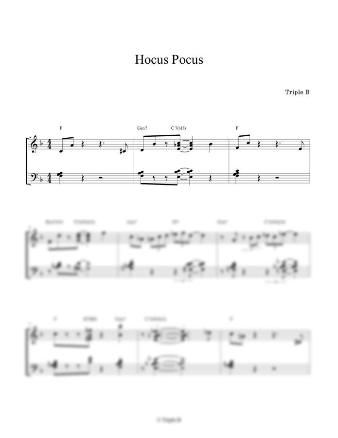 Lee Morgan (리 모건) - Hocus-Pocus (Jazz Piano Solo)