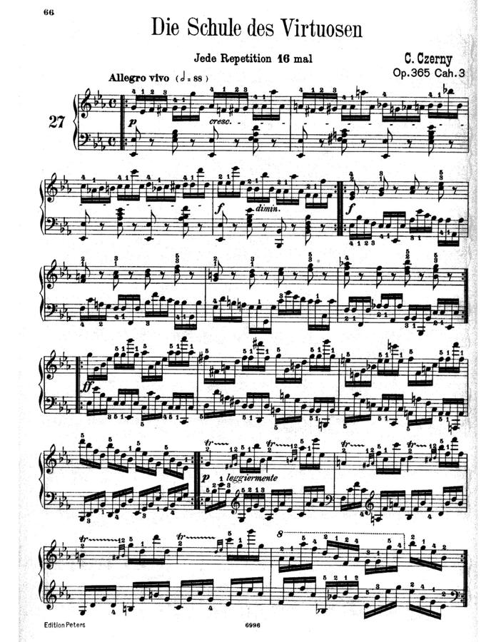 C. Czerny - 체르니 60 (op.365) 27번~44번0