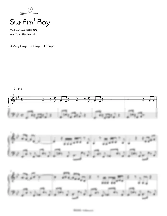 레드벨벳 - Surfin' Boy (Easy+) by 잇다