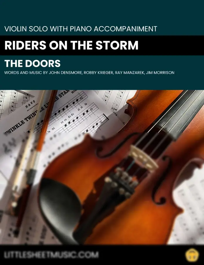 The Doors - Riders On The Storm (Violin Solo with Piano Accompaniment)