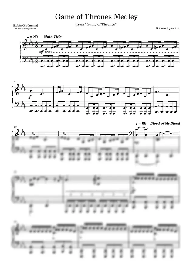 Ramin Djawadi - Game of Thrones Medley