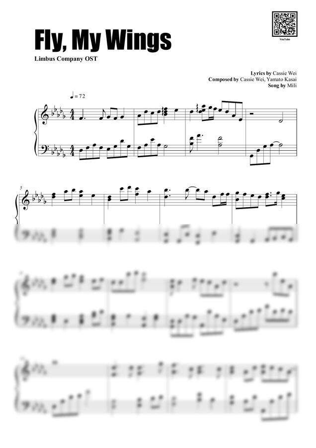 Mili - Fly, My Wings (림버스 컴퍼니 OST) by 한뼘피아노0