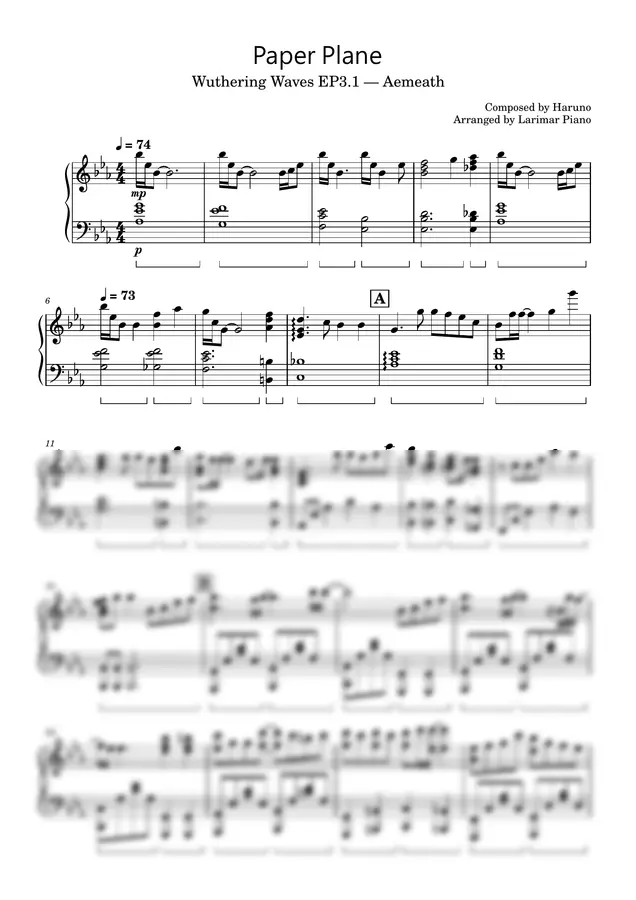 Wuthering Waves - Paper Plane
