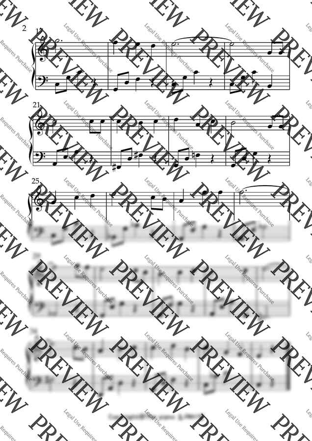 언덕위의 집 (초급 솔로 멋진편곡) by 도레미샘1