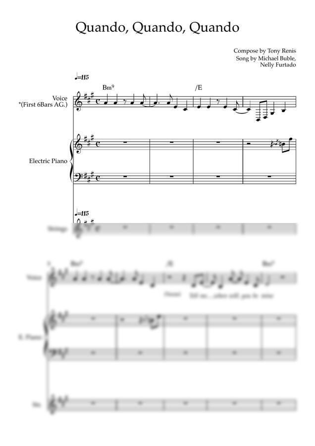 Michael Bublé - Quando Quando Quando (Akey) by 송영석0