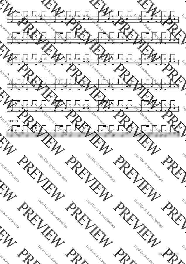 악보 > (여자)아이들 MY BAG by 카피드럼