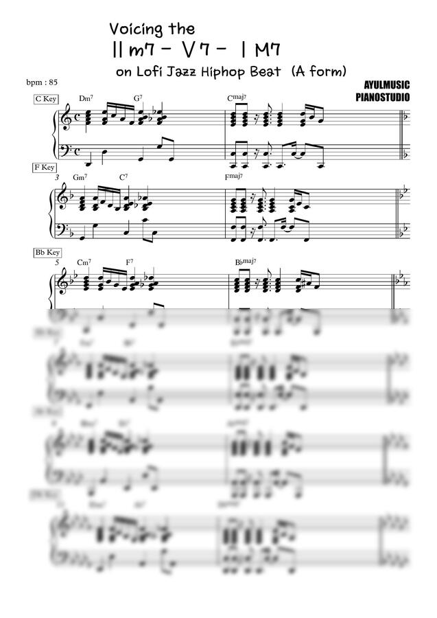 IIm7 V7 IM7 Jazz Voicing By AYULMUSIC iim7-v7-im7-jazz-voicing-by-ayulmusic