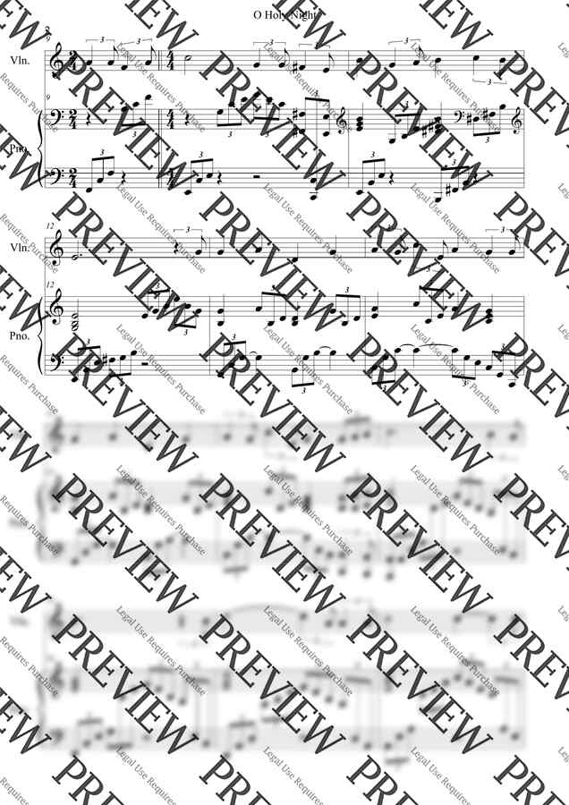 Adolphe Adam - 거룩한 밤 O Holy Night(바이올린 &amp; 피아노) by 김경진1