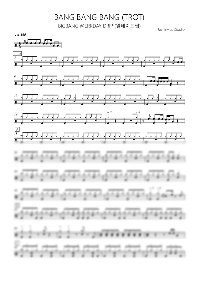 Juan'sMusicStudio - BANG BANG BANG (TROT)
