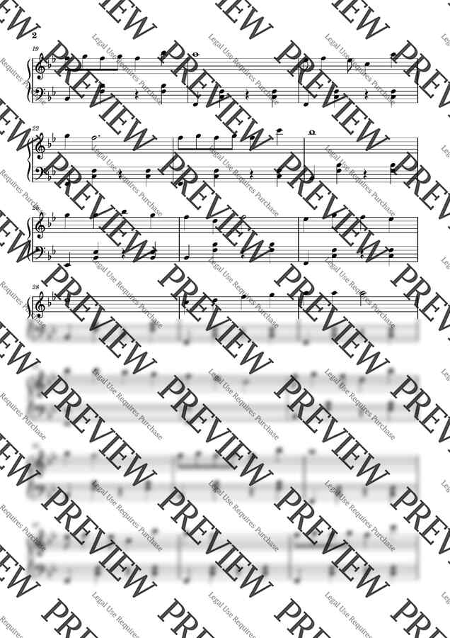 캐롤메들리 - 썰매타기 + 징글벨락 + 루돌프사슴코 + 기쁘다구주오셨네 (피아노솔로) by 뮤직노트1