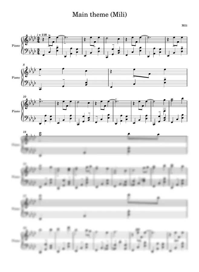 Main theme-Mili - Main theme-Mili