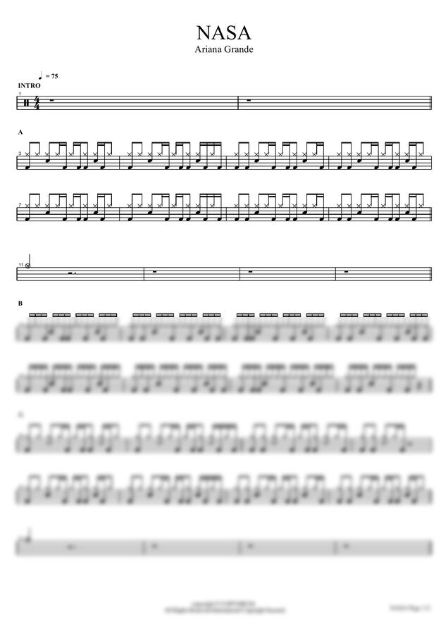 Ariana Grande - NASA by COPYDRUM0