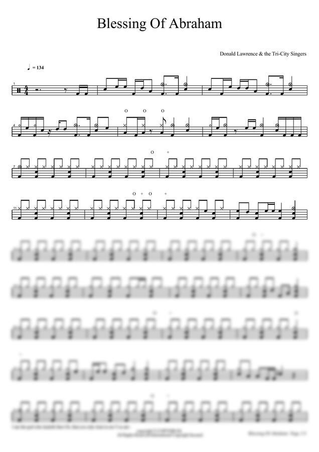 Donald Lawrence & the Tri - Blessing Of Abraham by 카피드럼0